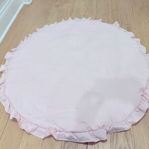 Baby tummy time playmat - pink
